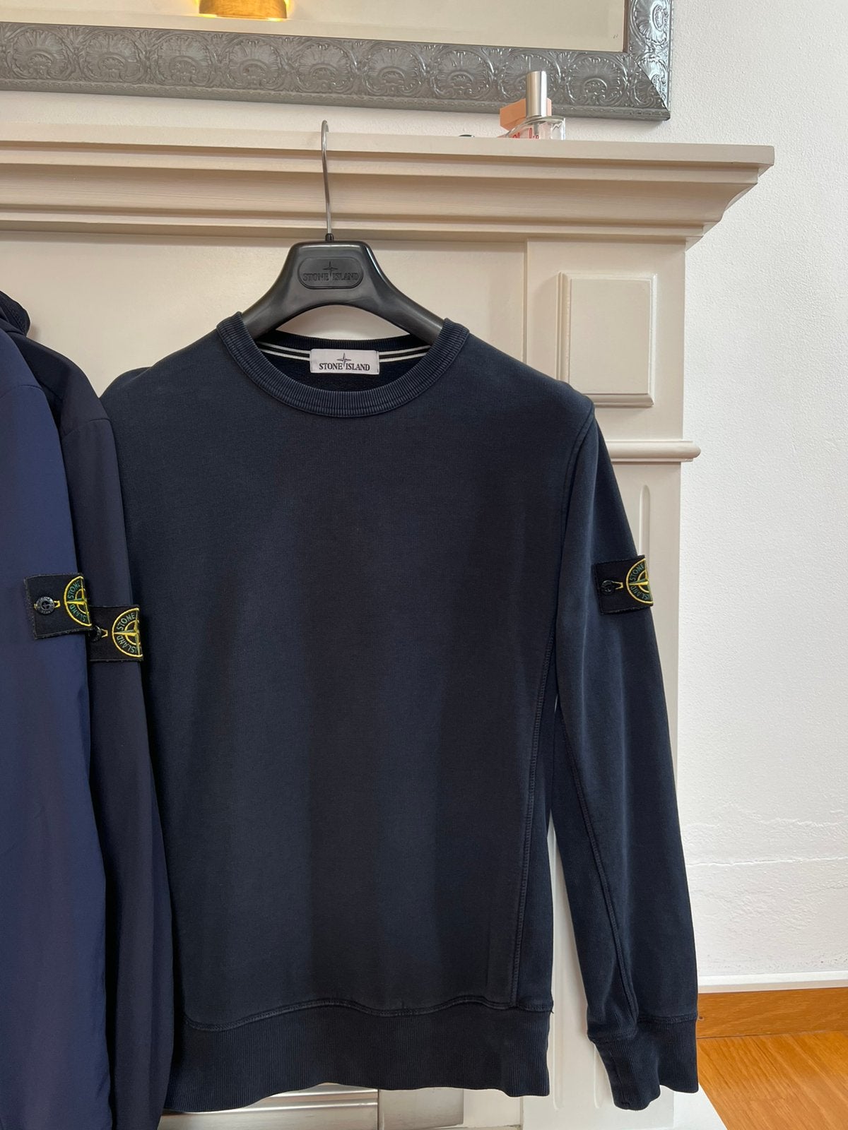 Stone Island | Sweater | Dark Navy | Size S, Ophalen of Verzenden, Zo goed als nieuw, Maat 46 (S) of kleiner, Blauw