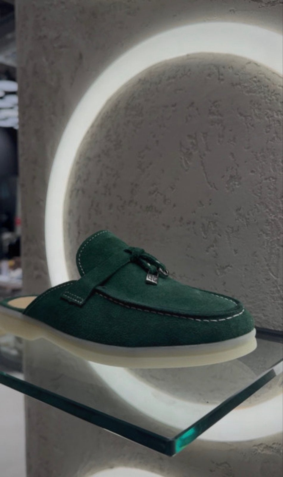 Bueno leren loafers - Zo goed als nieuw - Maat 40, Ophalen of Verzenden, Zo goed als nieuw, Groen, Instappers