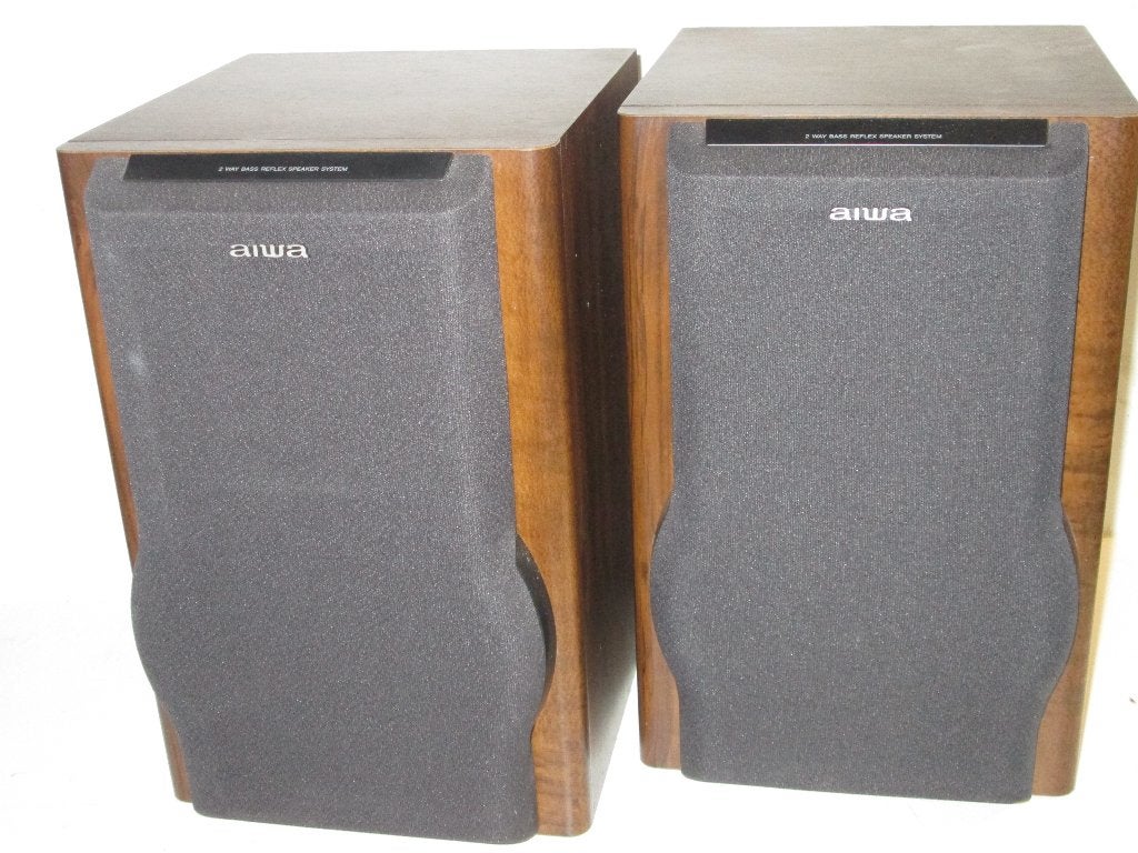 Aiwa Boxen set, Overige merken, Stereo speakers, Ophalen of Verzenden, Zo goed als nieuw