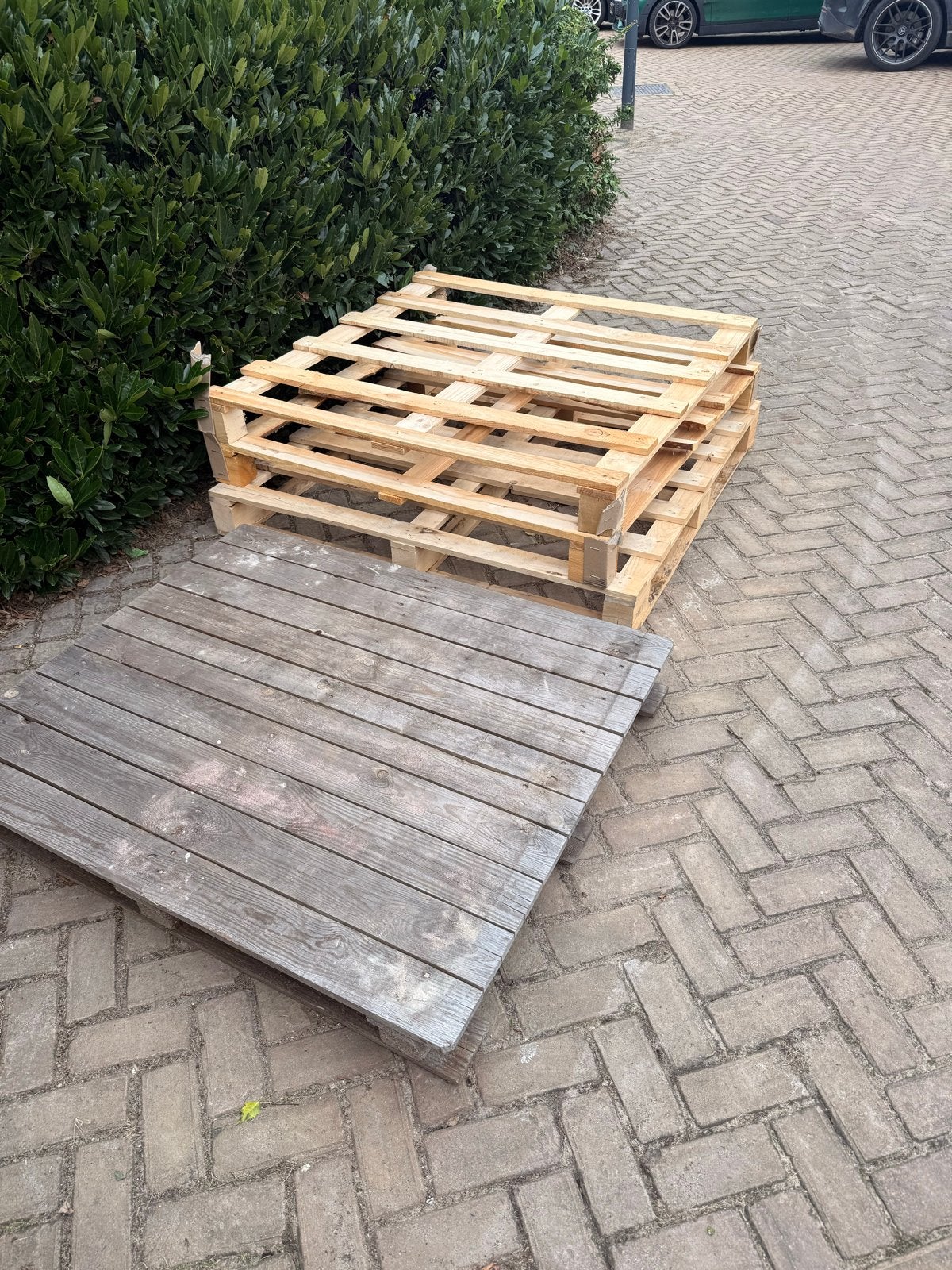 Houten Pallets, Doe-het-zelf en Verbouw, Ophalen, Zo goed als nieuw, 50 mm of meer, Pallet