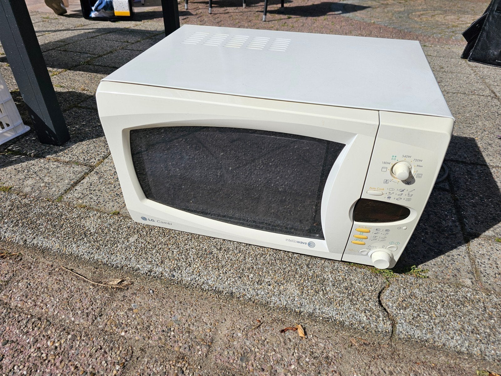 LG Combimagnetron - Model MC-807W, Ophalen, Combimagnetron, Gebruikt, Draaiplateau
