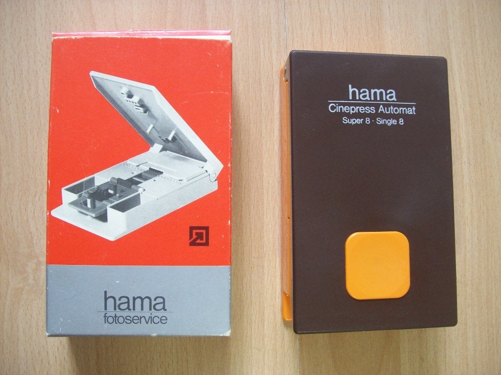 Hama Cinepress Automat Super 8 + Single 8 filmplakpers, Audio, Tv en Foto, Fotografie | Doka Toebehoren, Ophalen of Verzenden