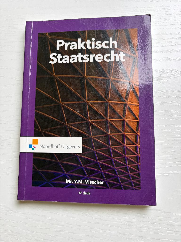 Praktisch Staatsrecht, Nieuw, Mr. Y.M. Visscher, Gamma, HBO