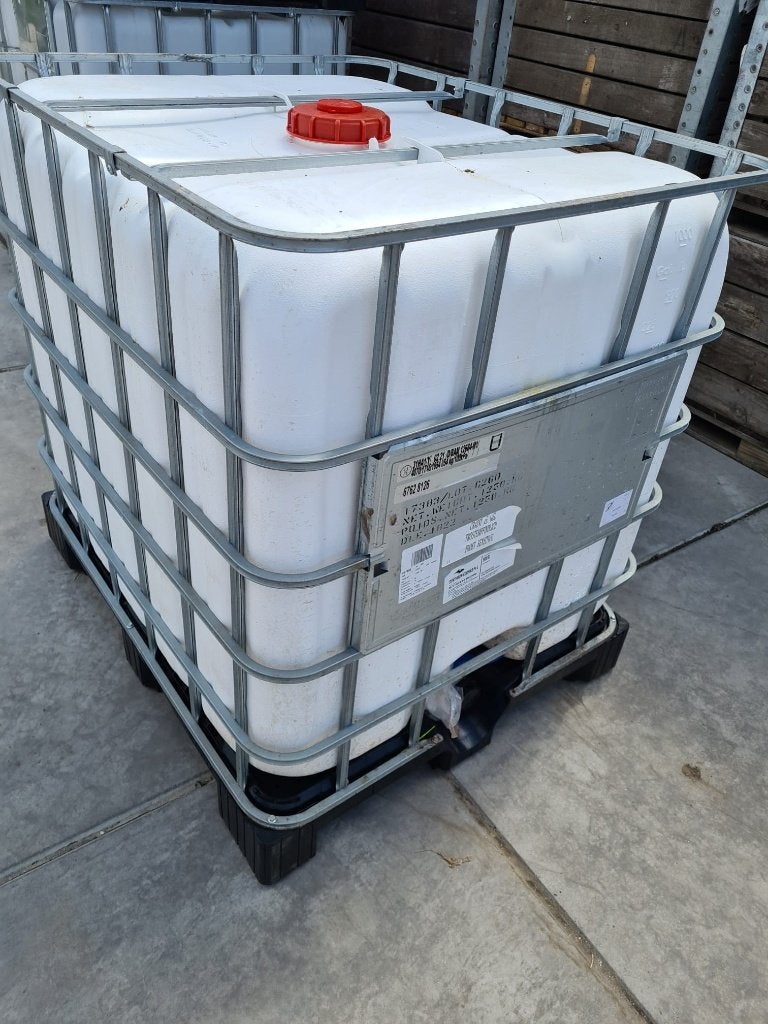 Te koop melk witte ibc container 1000 liter vat, Ophalen, Kunststof, Met kraantje, 150 liter of meer