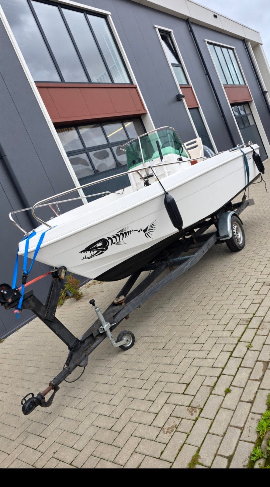 Atol 510 Consoleboot | 70PK | Nieuwe bekleding | Trailer, Watersport en Boten, Ophalen, Gebruikt, Buitenboordmotor, 70 pk of meer