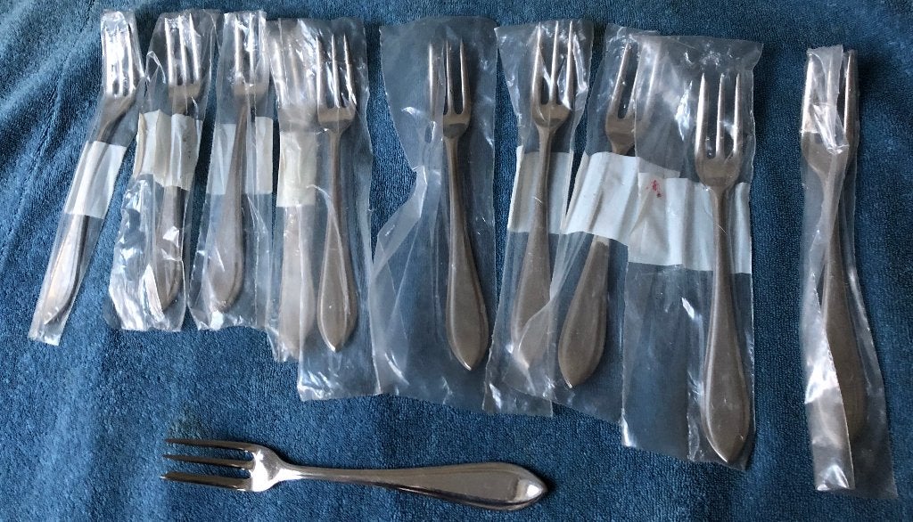 15 Keltum Dervine gebaksvorkjes puntfilet, Ophalen of Verzenden