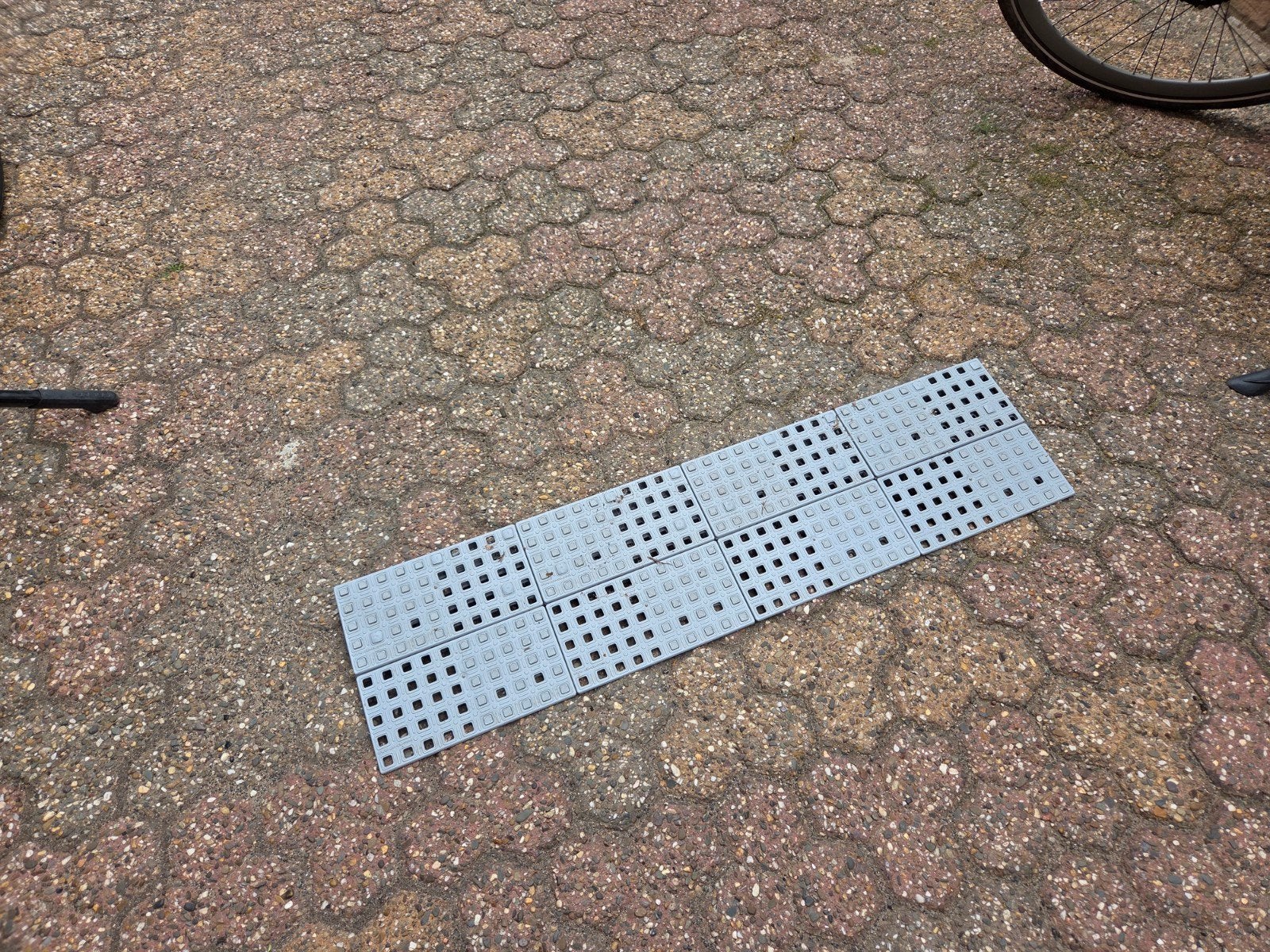 Oprijplaatjes / Drempelhulp voor rolstoel/scooter, Ophalen, Gebruikt