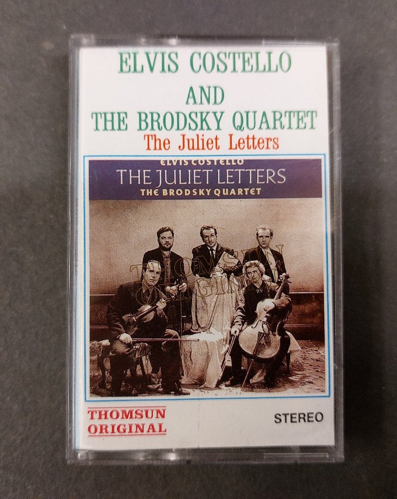 Elvis Costello CASSETTE Juliet Letters Saoedi Arabie, Cd's en Dvd's, Cassettebandjes, Gebruikt, Elvis Costello, 1 bandje, Ophalen of Verzenden