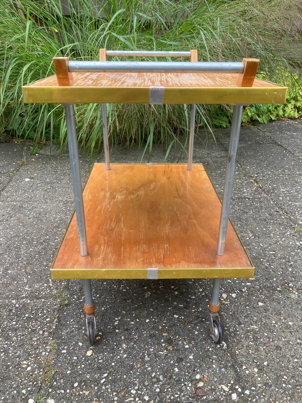 Vintage trolley jaren 60-70, Ophalen of Verzenden