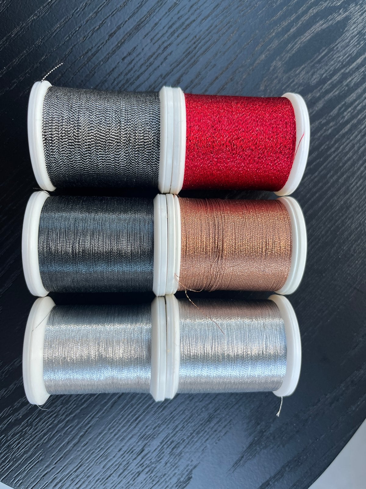Set van 6 klosjes Madeira FS Metallic & Super Twist, Verzenden, Garen of Naald(en)