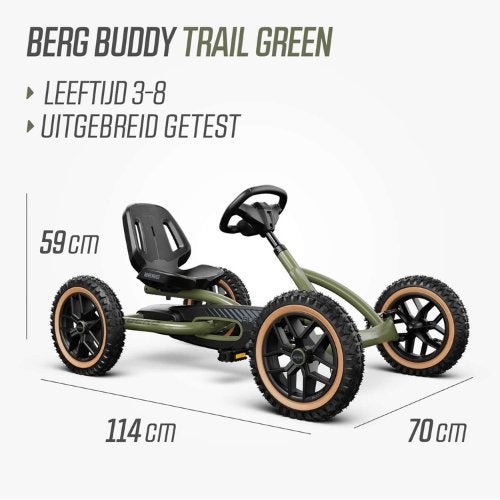 NIEUW Berg Buddy trail skelter MET handrem!!!, ., Nieuw, Ophalen of Verzenden, .