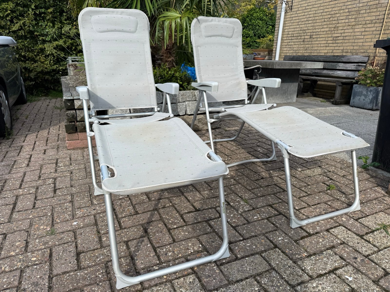 Westfield Outdoors Campingstoel met Voetsteun, 5 standen, Ophalen of Verzenden, Gebruikt, Campingstoel