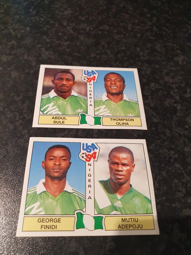 Panini USA 94 - Nmrs 239/240, Ophalen of Verzenden, Zo goed als nieuw, Plaatje