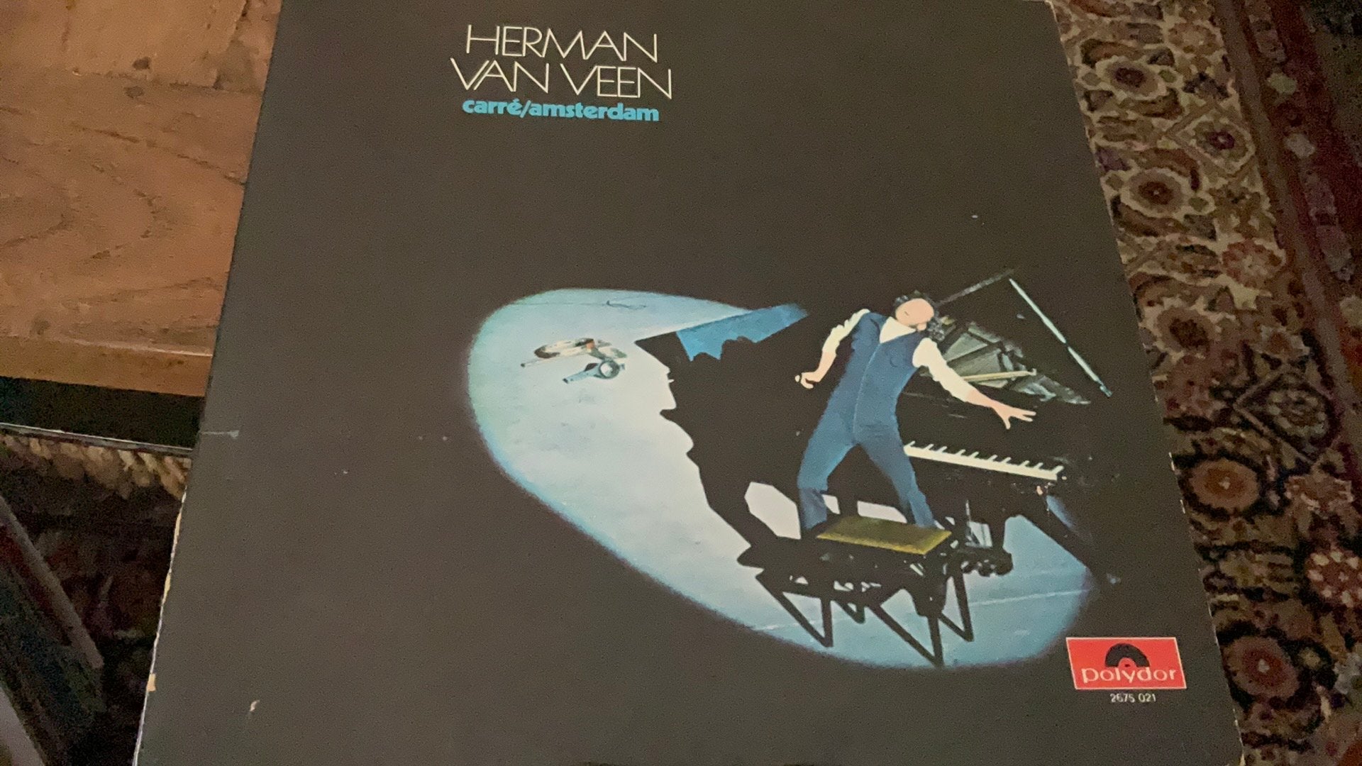Herman van Veen. Carre/ Amsterdam, Ophalen of Verzenden, Zo goed als nieuw, Overige formaten