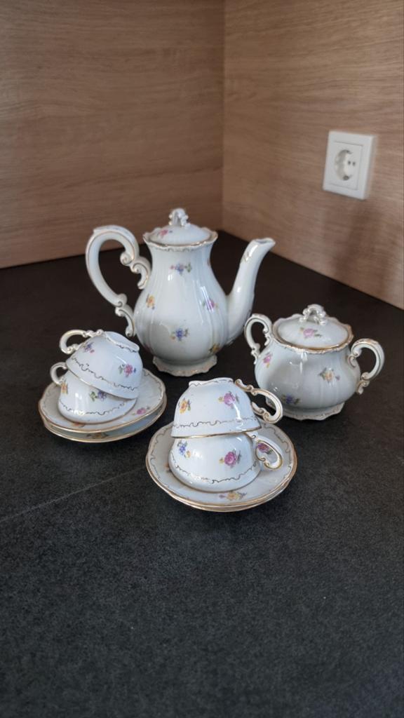 Theepot servies set, Antiek en Kunst, Ophalen of Verzenden