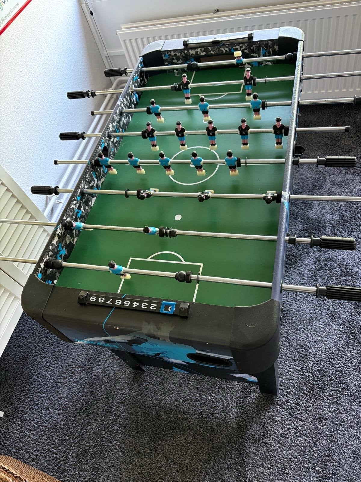 Tafelvoetbaltafel - Compleet met spelers en ballen, Ophalen of Verzenden, Gebruikt