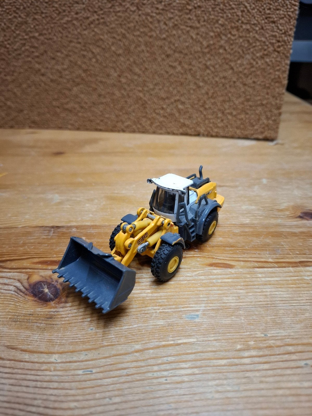 Siku Liebherr shovel, Ophalen of Verzenden, Gebruikt, Hijskraan, Tractor of Landbouw, SIKU