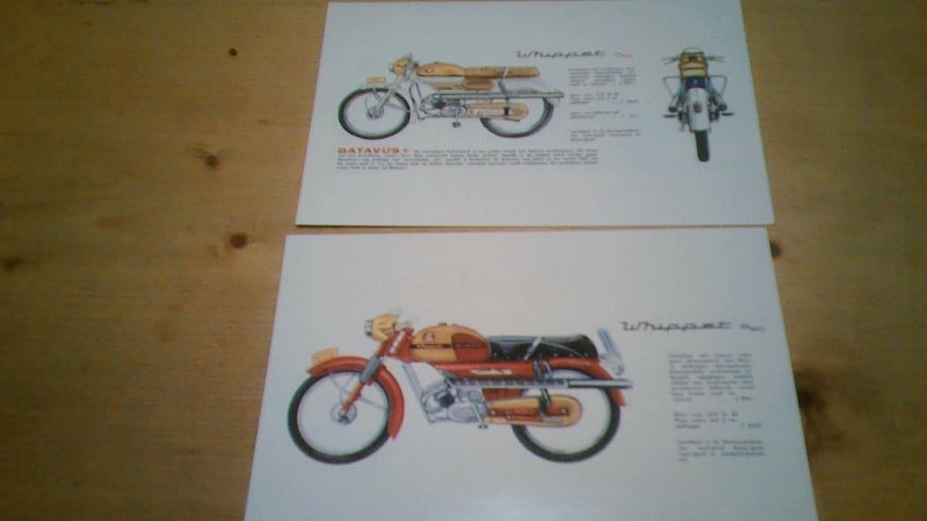 Batavus reclame kaarten, Verzenden, 1980 tot heden, Ongelopen, Overige thema's