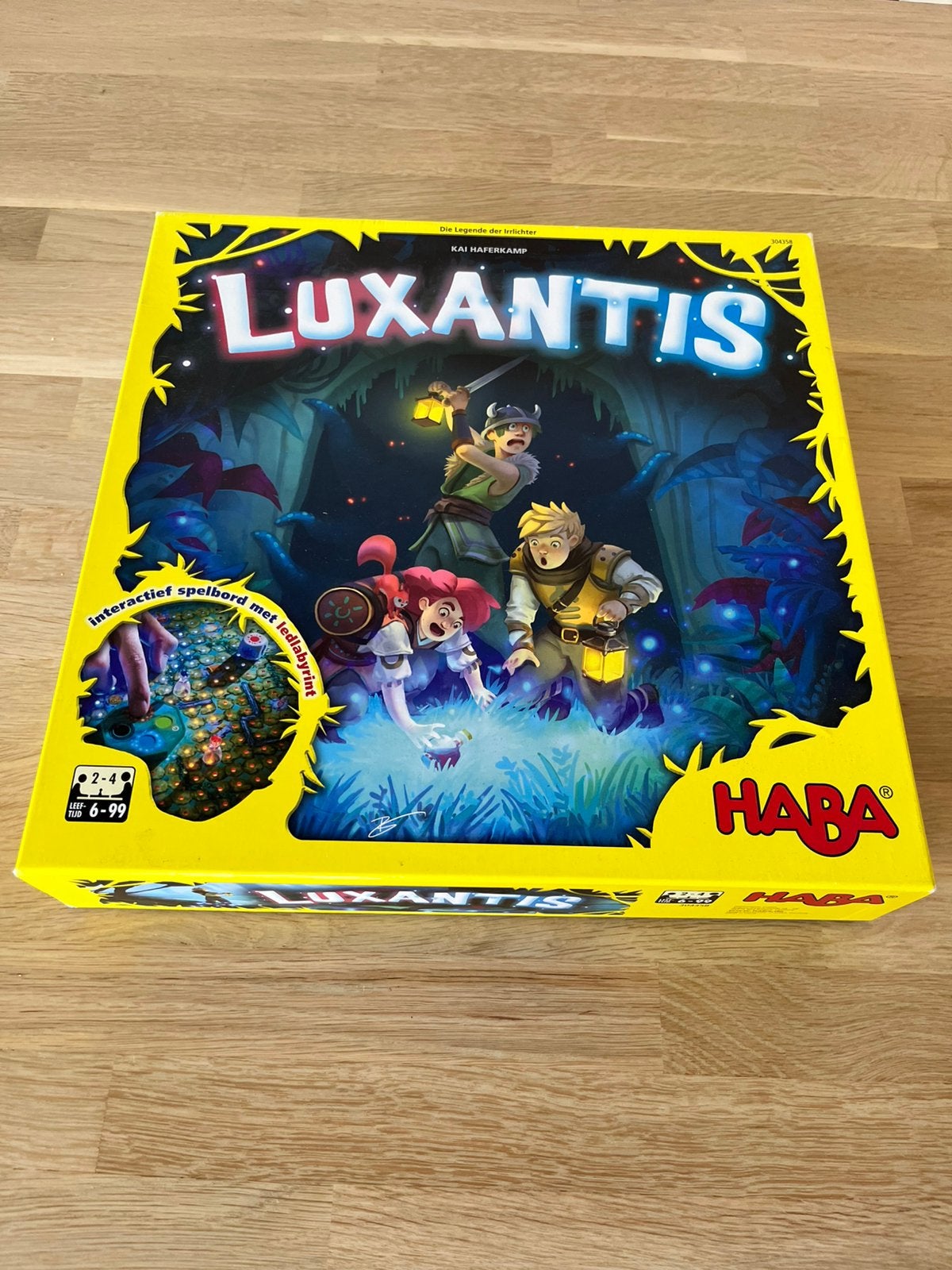 Luxantis, Hobby en Vrije tijd, Gezelschapsspellen | Bordspellen, Ophalen of Verzenden, Zo goed als nieuw