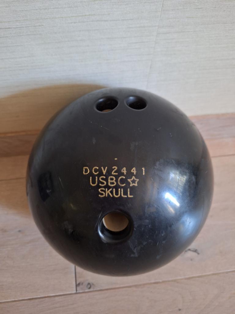 Bowlingbal Brunswick Skull, Ophalen of Verzenden, Gebruikt, Bal