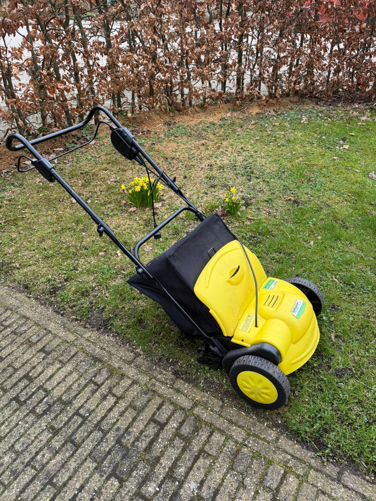 Te huur krachtige en handige verticuteermachine, Ophalen of Verzenden, Zo goed als nieuw, Elektrisch