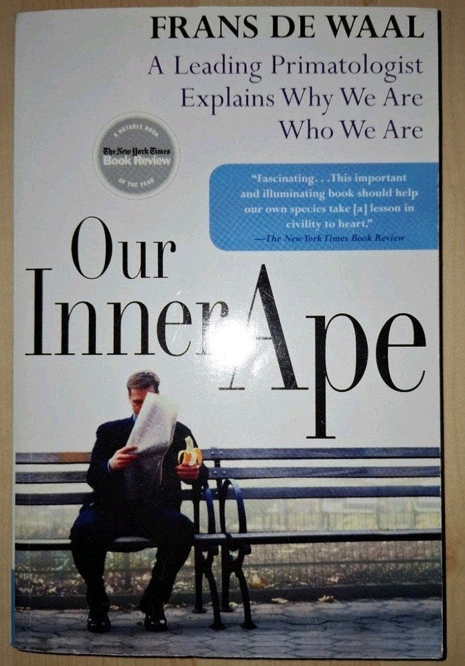 Frans de Waal - Our Inner Ape, Ophalen, Zo goed als nieuw, Frans de Waal