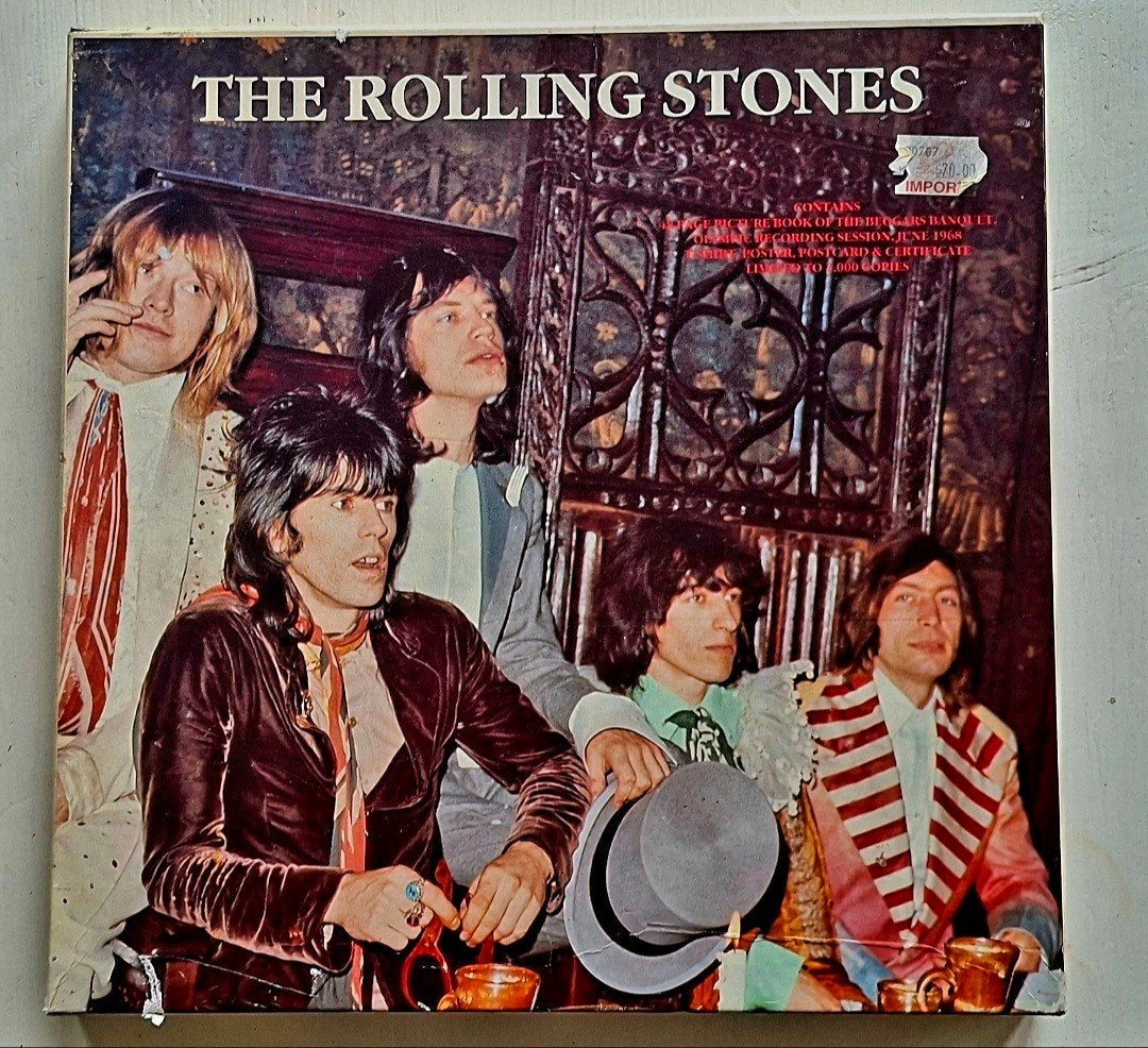The Rolling Stones - Beggars Banquet box (Import), Rock, Import, Ophalen of Verzenden, Zo goed als nieuw