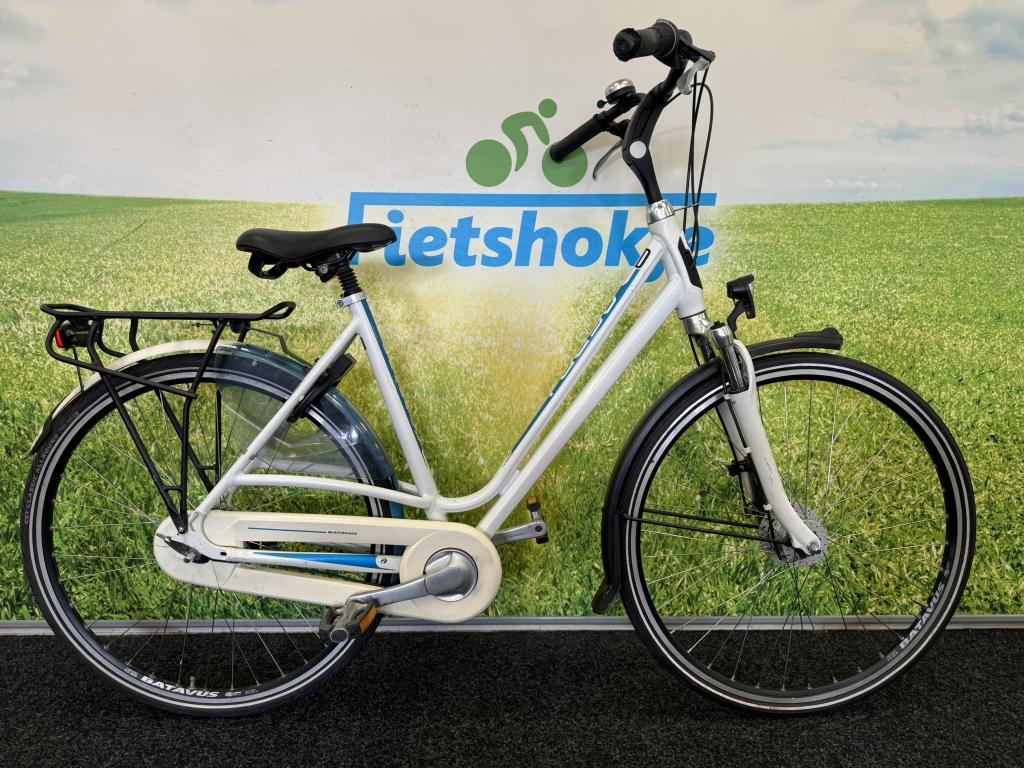 Fietshokje Amersfoort: Batavus Fuego damesfiets N7 H53, Fietsen en Brommers, Fietsen | Dames | Damesfietsen, Niet ingevuld, Gebruikt