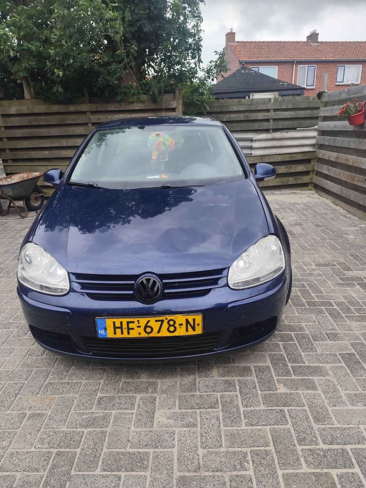 Volkswagen Golf 1.9 TDI 77KW 5D 2008 Blauw, Auto's, Voorwielaandrijving, 4 cilinders, 1896 cc, Geïmporteerd