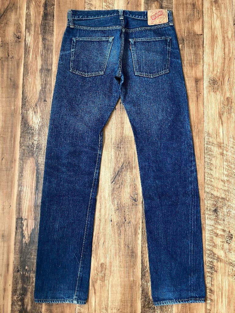 DENIME 66 Low-Rise model W31 x L35 Osaka 5 Vintage Selvedge, Verzenden, Zo goed als nieuw, Blauw, W32 (confectie 46) of kleiner