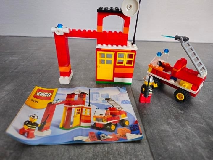 LEGO 6191 – Brandweer Bouwset (Creator Set, City, Lego, Ophalen of Verzenden, Complete set