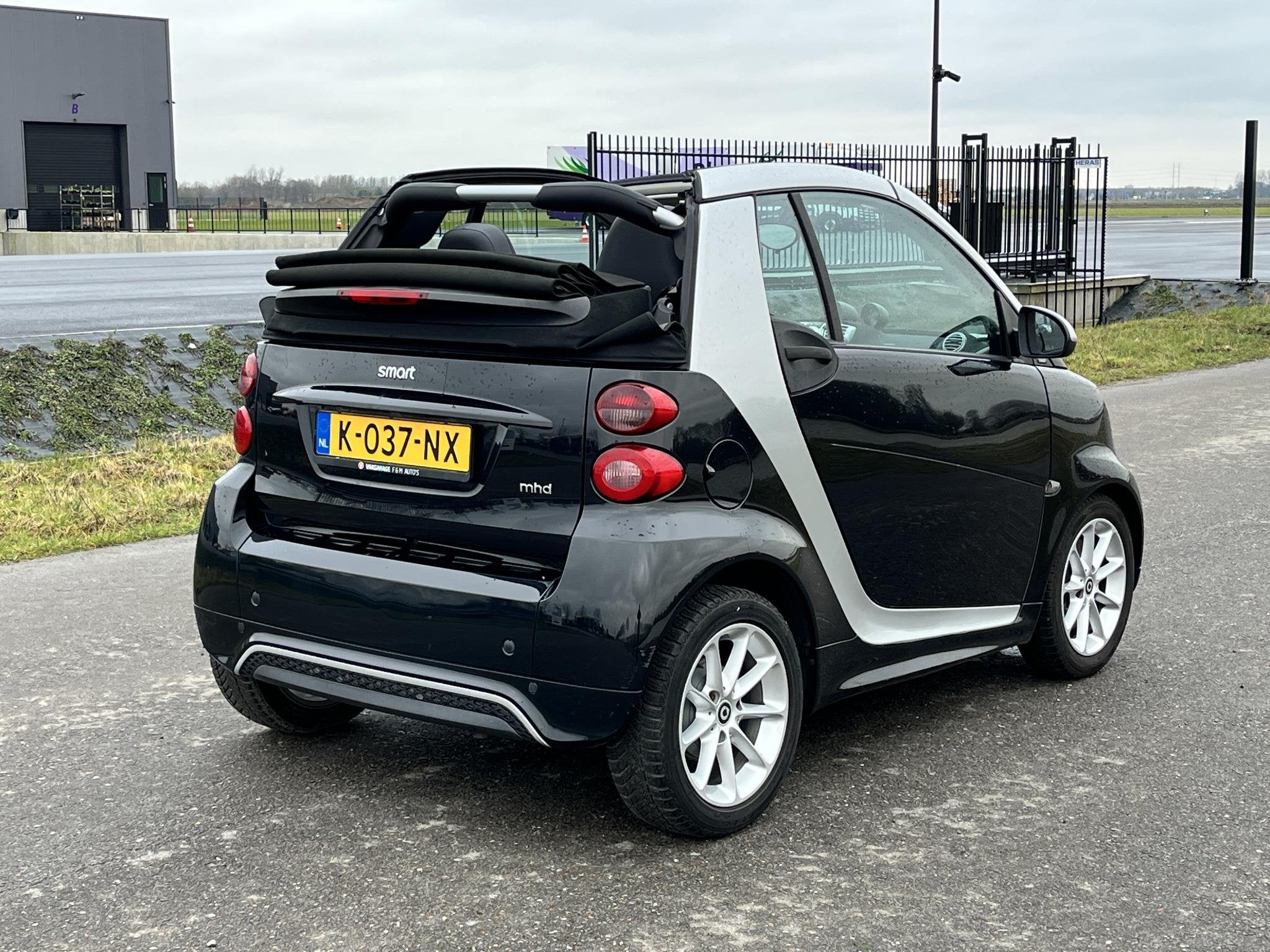 smart fortwo cabrio 1.0 mhd Passion Airco, Auto's, Smart, Automaat, Euro 5, Gebruikt, Bedrijf