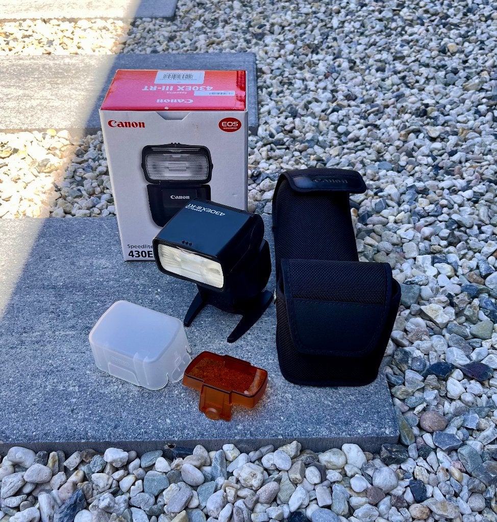 Canon Speedlite 430EX III-RT, Canon, Canon, Externe flitser, Zo goed als nieuw