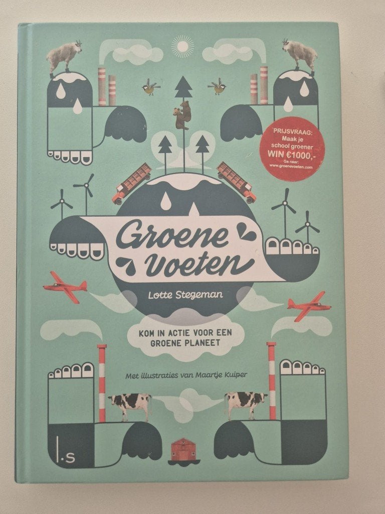 Groene voeten., Verzenden, Zo goed als nieuw, Lotte Stegeman