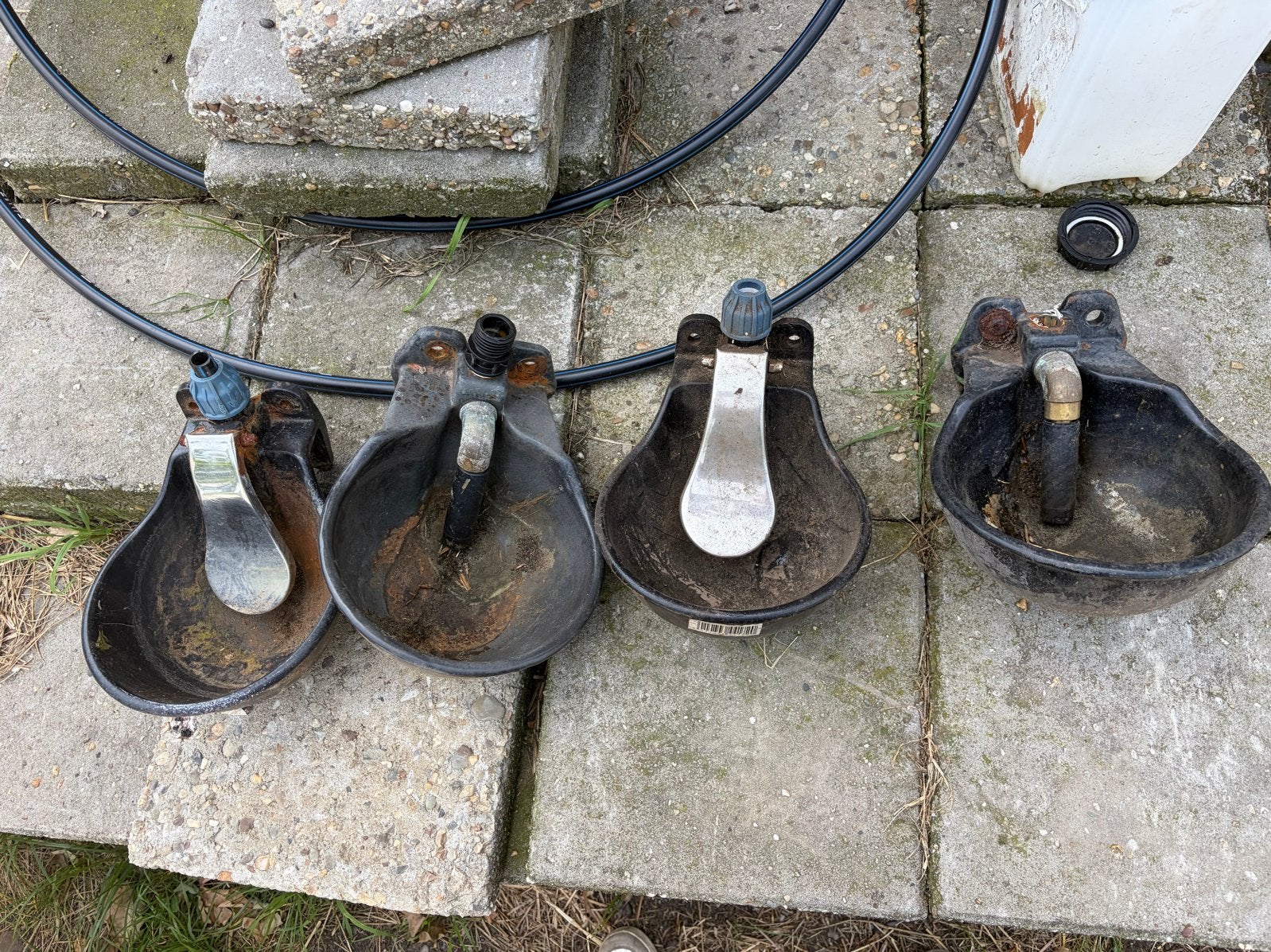 Automatische waterbakken, Dieren en Toebehoren, Paarden en Pony's | Overige Paardenspullen, Ophalen, Gebruikt, Overige disciplines