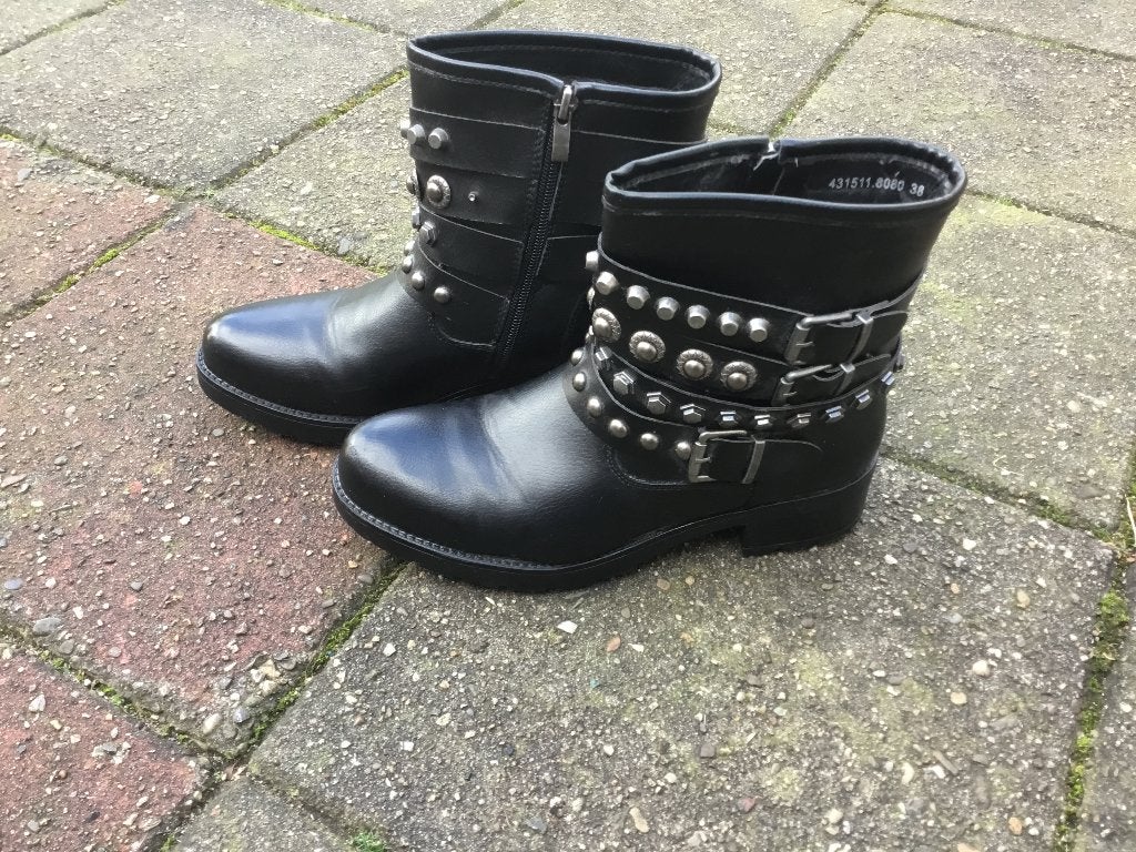 zwarte Fabulous fabs laarzen maat 38, Meisje, Fabulous fabs, Ophalen of Verzenden, Laarzen