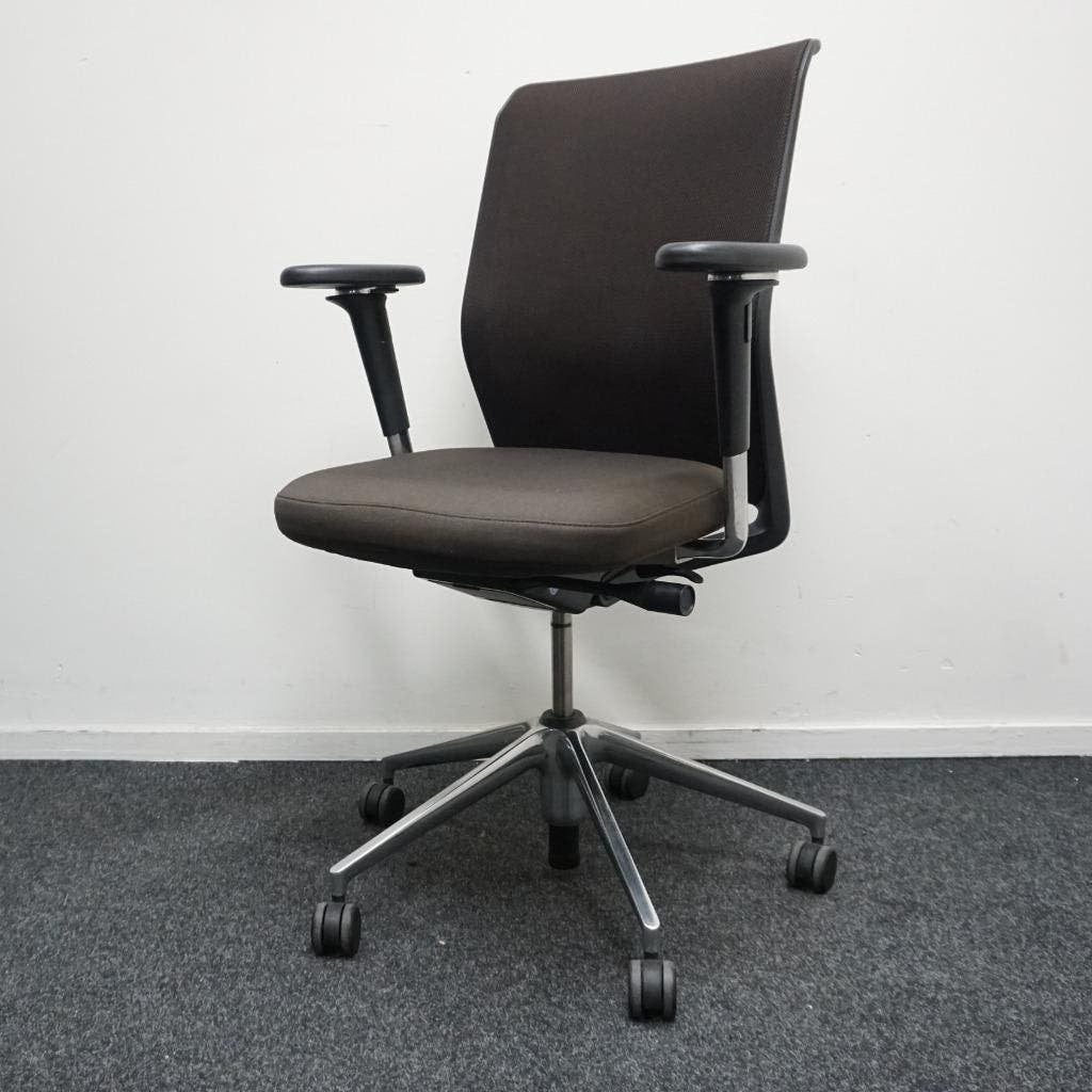 Vitra ID Mesh bureaustoelen | Bruin | Design Burostoelen