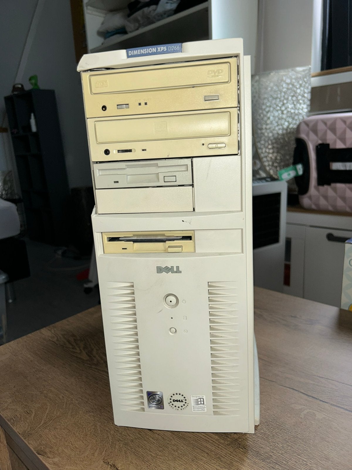 Dell Dimension XPS D266 Vintage PC - Retro Computer, Computers en Software, Ophalen