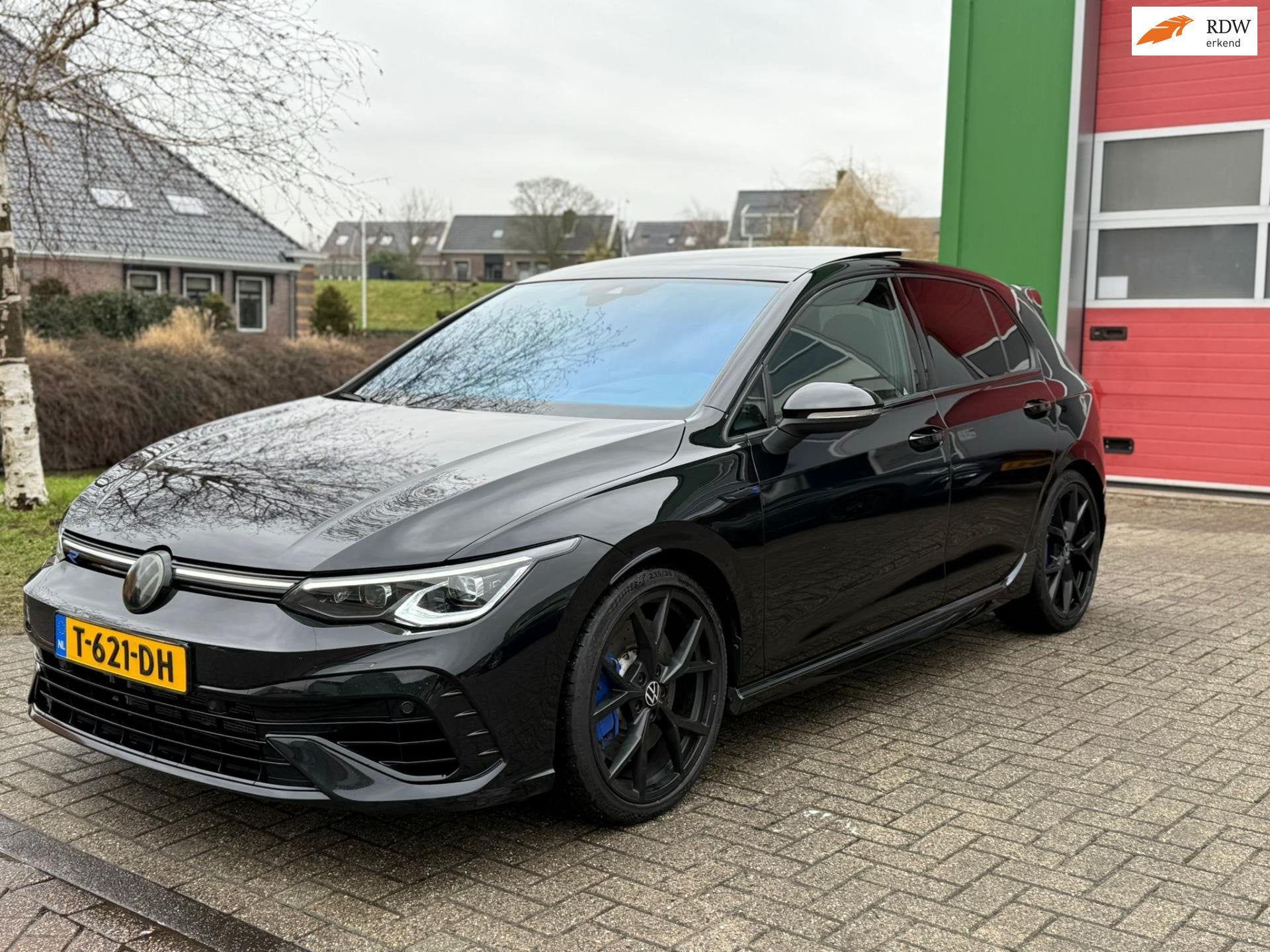 Volkswagen Golf 2.0 TSI R 4Motion |Akra|Pano|HUD|Nurburg|H&K, Auto's, Volkswagen, Gebruikt, 4 cilinders, 320 pk, Zwart