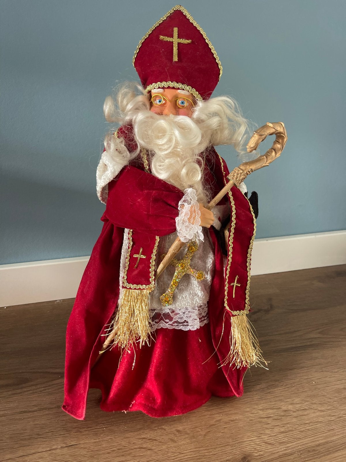 Sinterklaas vintage decoratie voor etalage, Diversen, Ophalen of Verzenden