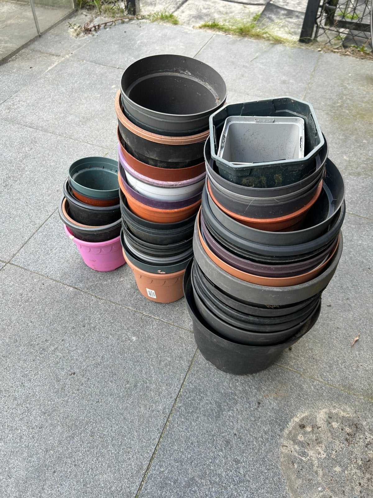Bloempotten, Tuin en Terras, Ophalen, Kunststof, Minder dan 30 cm, Rond