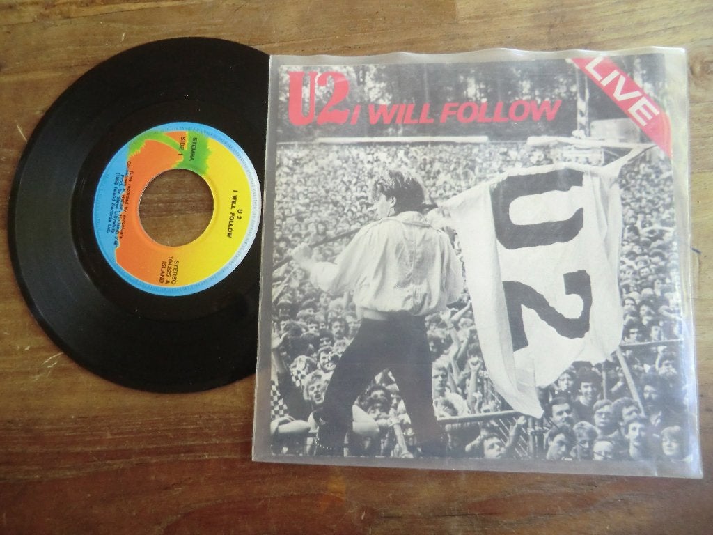 u2               i will follow/gloria, Ophalen of Verzenden, Gebruikt, 7 inch, Pop