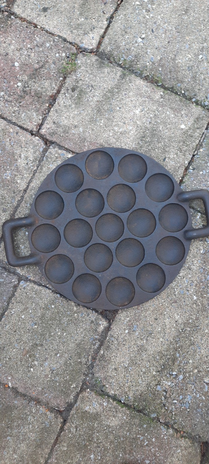 Vintage Koopmans Meelfabrieken poffertjespan, Ophalen of Verzenden