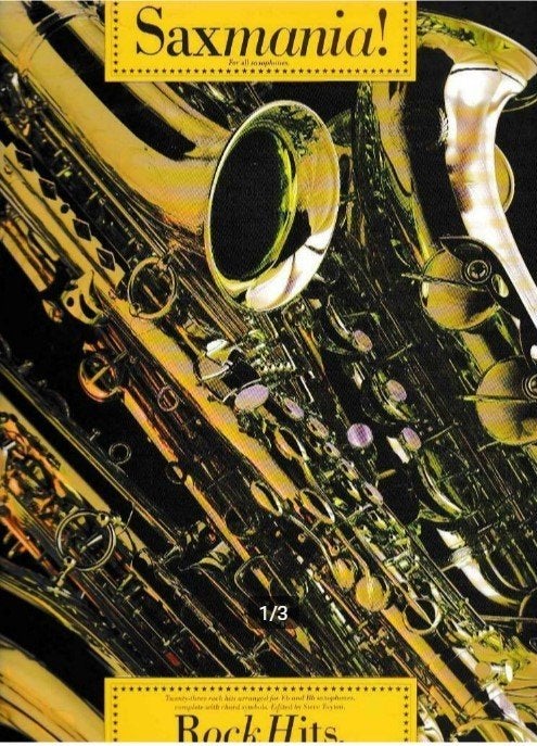 Eb of Bb saxofoon: : Saxmania Rock hits--prachtig!, Gebruikt, Overige genres, Saxofoon, Ophalen of Verzenden