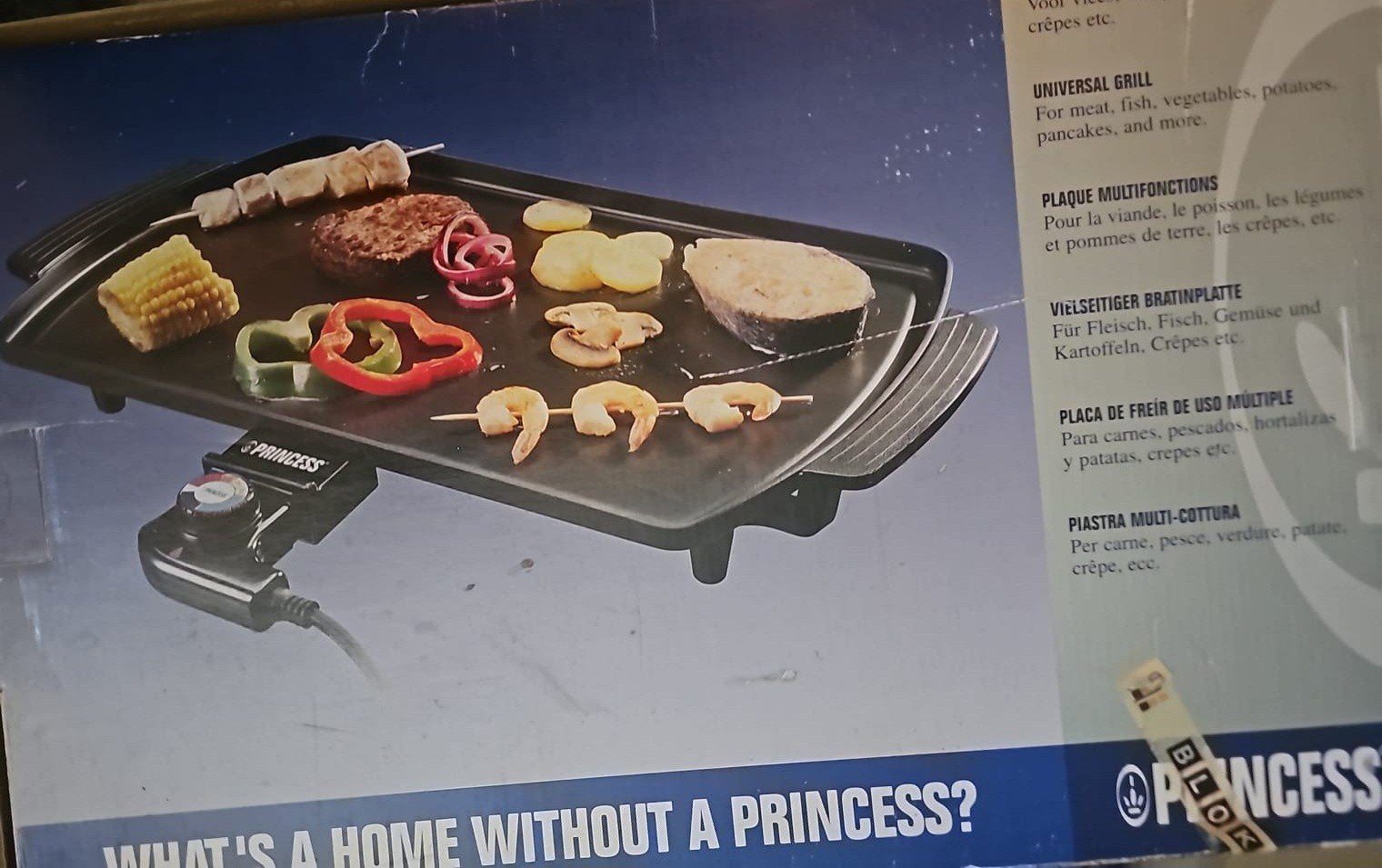 Princess Grillplaat - Universele Tafelgrill, Ophalen, Gebruikt, Tafelgrill