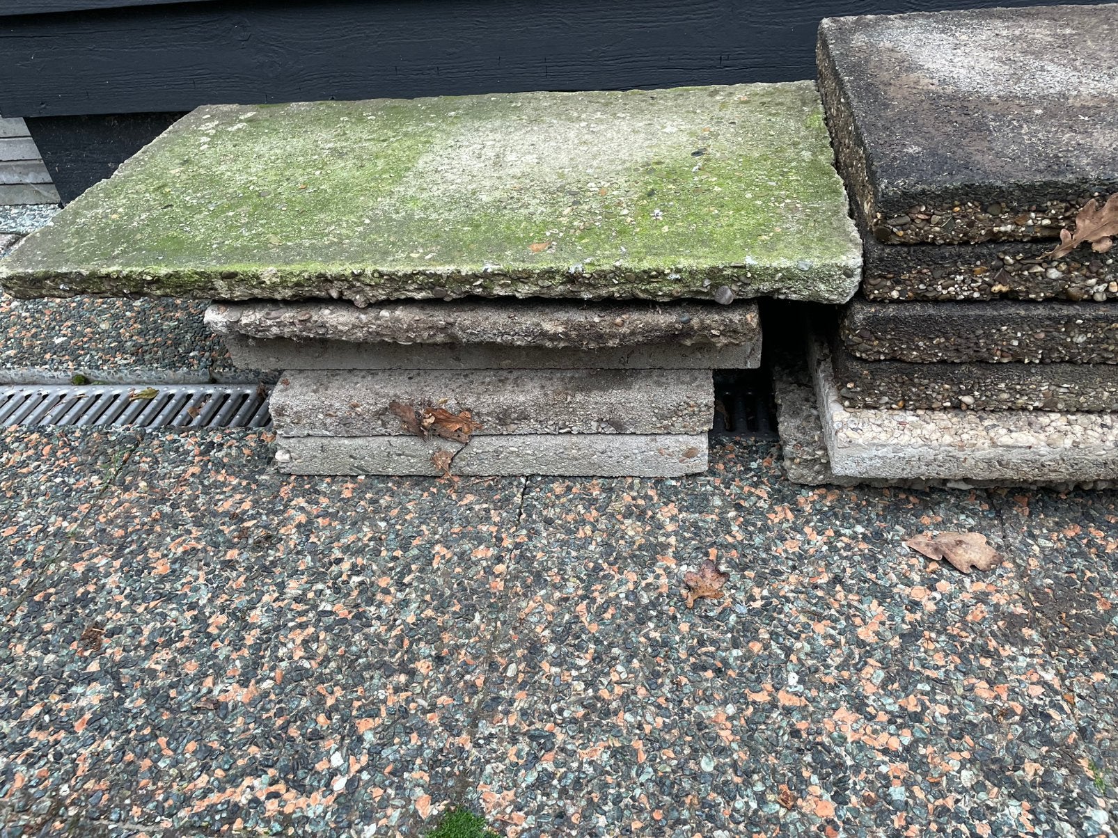 Diverse tegels 50x50 en 40x60 en 30x30, Tuin en Terras, Tegels en Klinkers, Ophalen, Gebruikt, Minder dan 5 m², Beton