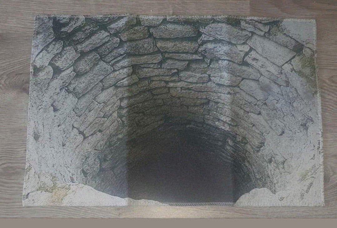 3D Optische Illusie Deurmat - 60x40 cm, Ophalen of Verzenden, Nieuw, Reclamebord