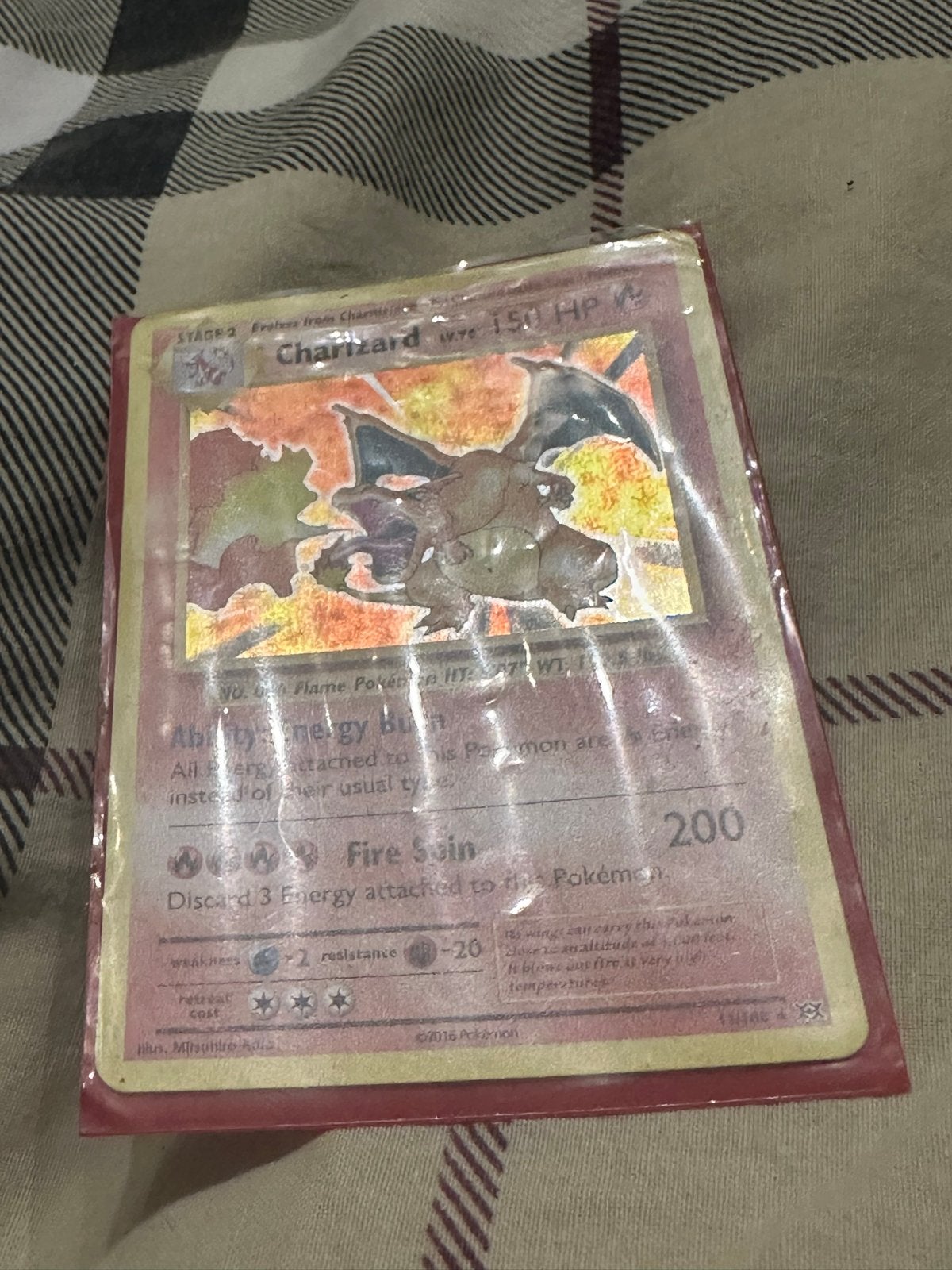 Charizard Pokémon kaart - XY Evolutions 11/108 (2016), Ophalen of Verzenden, Zo goed als nieuw, Losse kaart, Foil