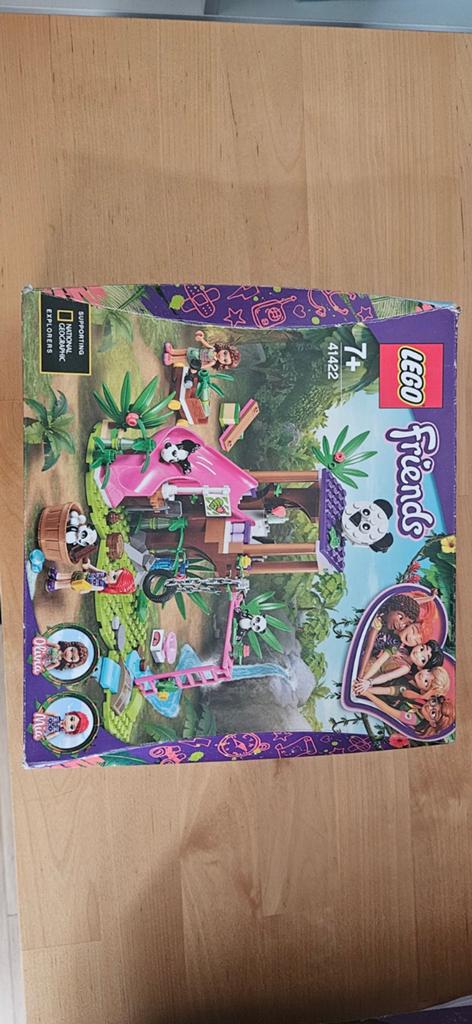 LEGO Friends Panda Jungle Boomhut 41422, Ophalen of Verzenden, Zo goed als nieuw, Overige merken