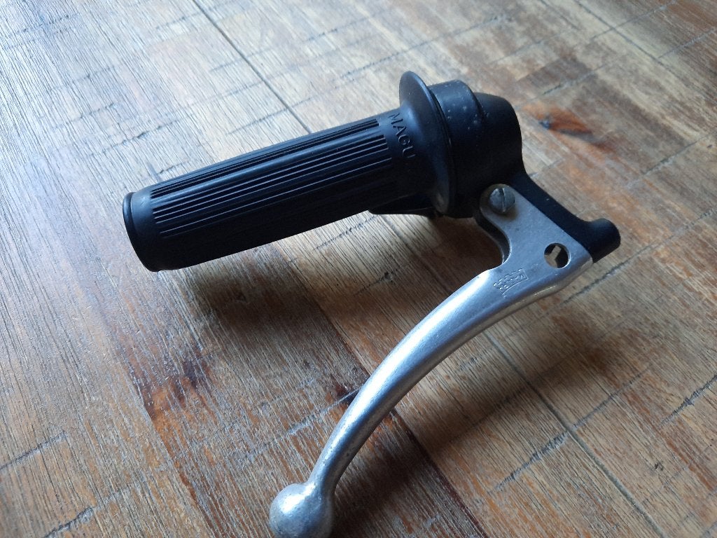 N.O.S origineel magura gashendel gasgreep met choke, Ophalen, Nieuw, Overige typen, Overige merken